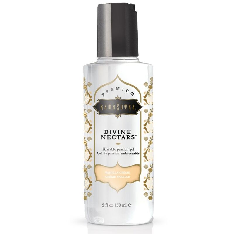 Kamasutra - Gel Embrassable Saveur Vanille Divine Nectars - 150 ml