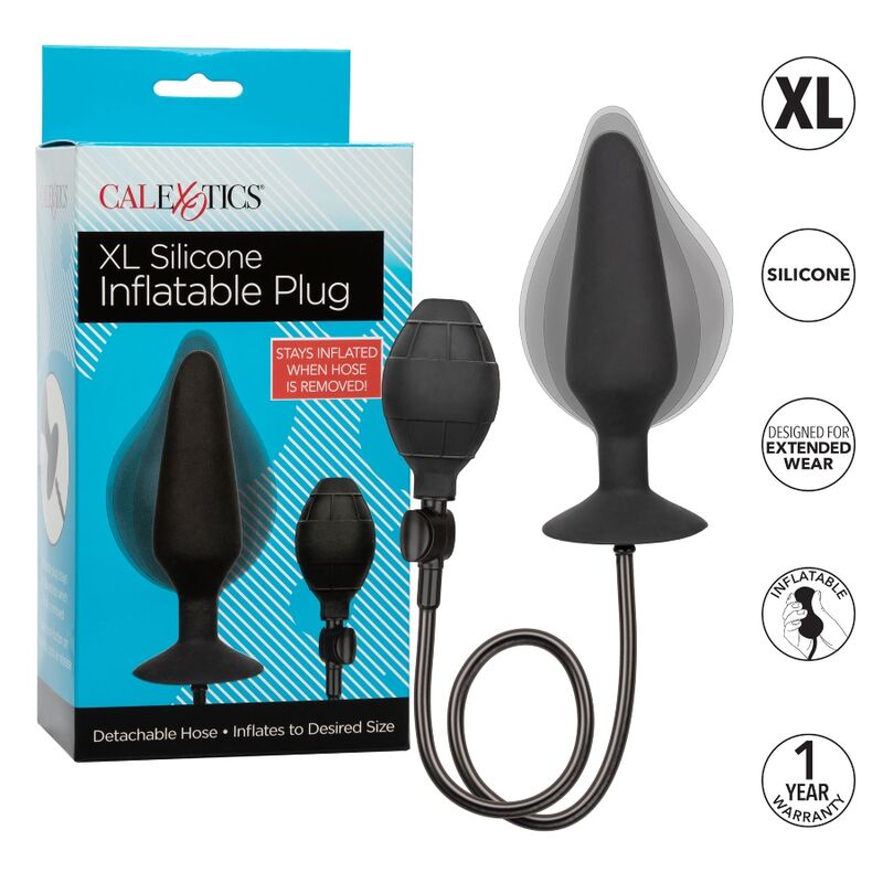 Plug Anal Gonflable en Silicone XL - CalExotics