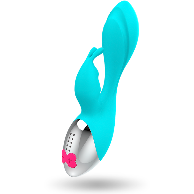 Vibromasseur Rabbit Miki 7 Vibrations Bleu - Happy Loky