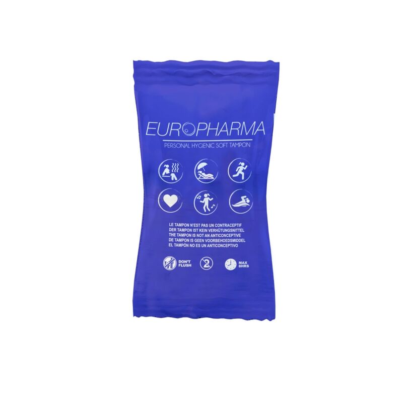 Tampons Hygiéniques Europharma Action Sans Cordon - 6 Pièces
