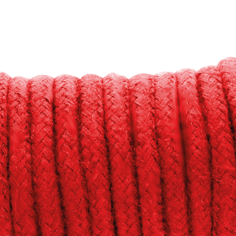 Darkness - Corde Bondage en coton 20m - Rouge