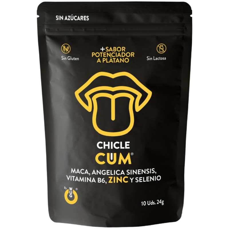 Wug Gum – Chewing-gum pour améliorer la qualité du sperme Cum - 10 unités - WUG SEX SENSE
