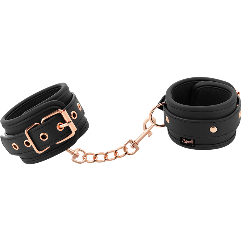 Menottes Fantasy Cuir Végan Doublure Néoprène - Coquette