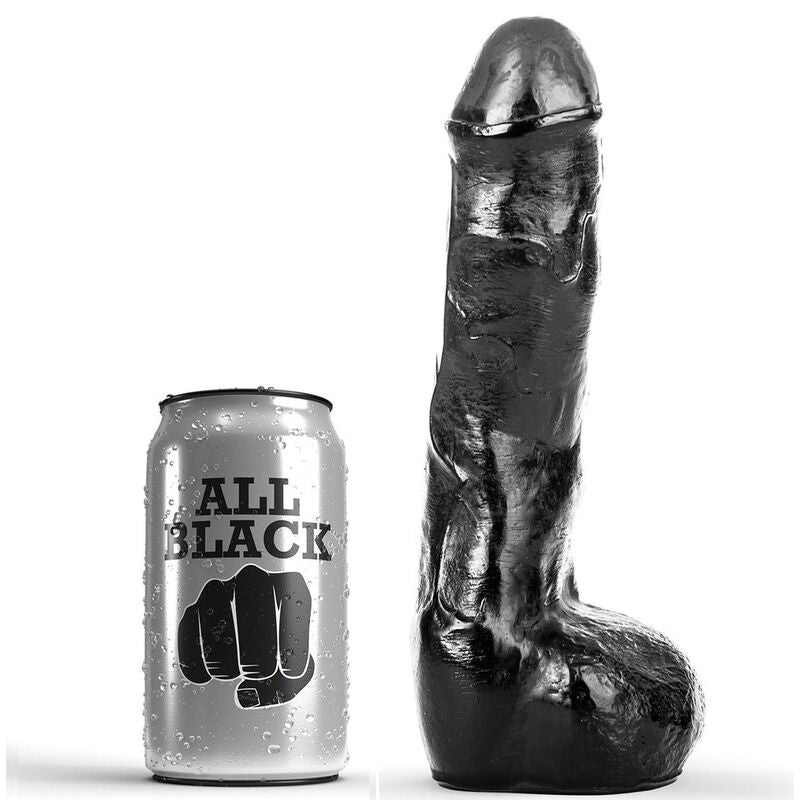 All Black - Pénis Réaliste XL - 20 cm