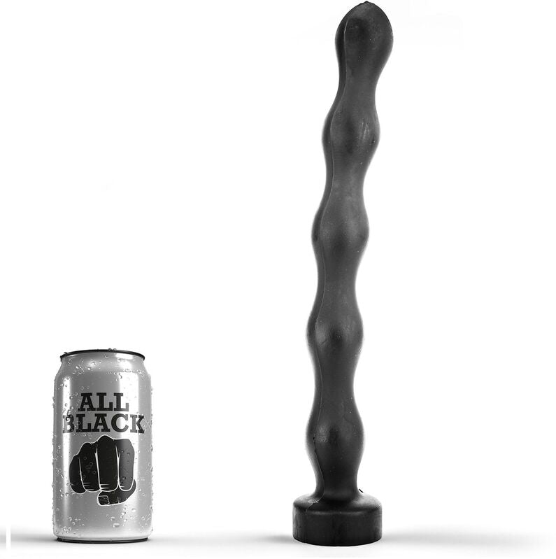 All Black - Jouet Anal Ondulé - 32 cm
