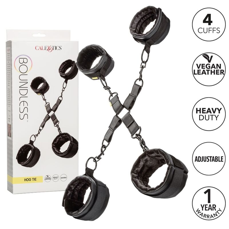 Kit Bondage Hogtie Boundless X Noir - Calexotics