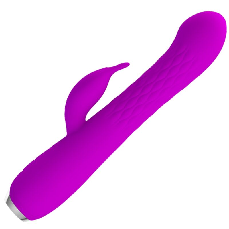 Vibromasseur Rabbit Molly Rotatif Violet - Pretty Love