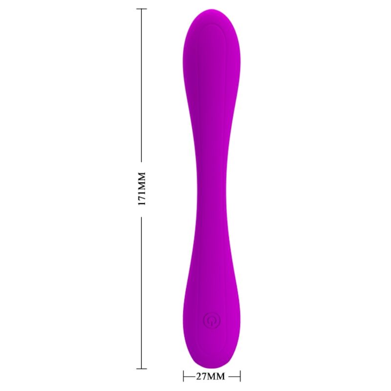 Vibrateur Double Stimulation Yedda Flexible - Pretty Love