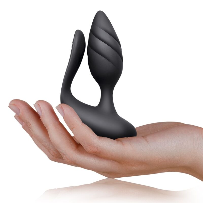 Télécommande Vibromasseur Couples Cocktail Noire - Rocks-Off - ROCKS-OFF