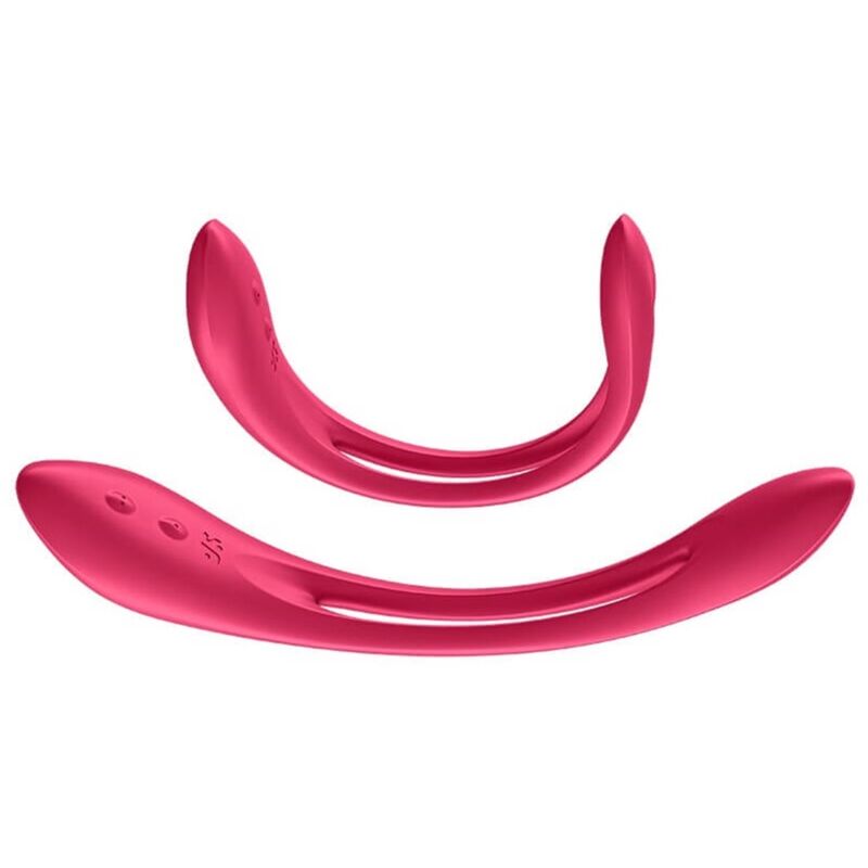 Vibromasseur Couple Elastic Joy Rouge - Satisfyer