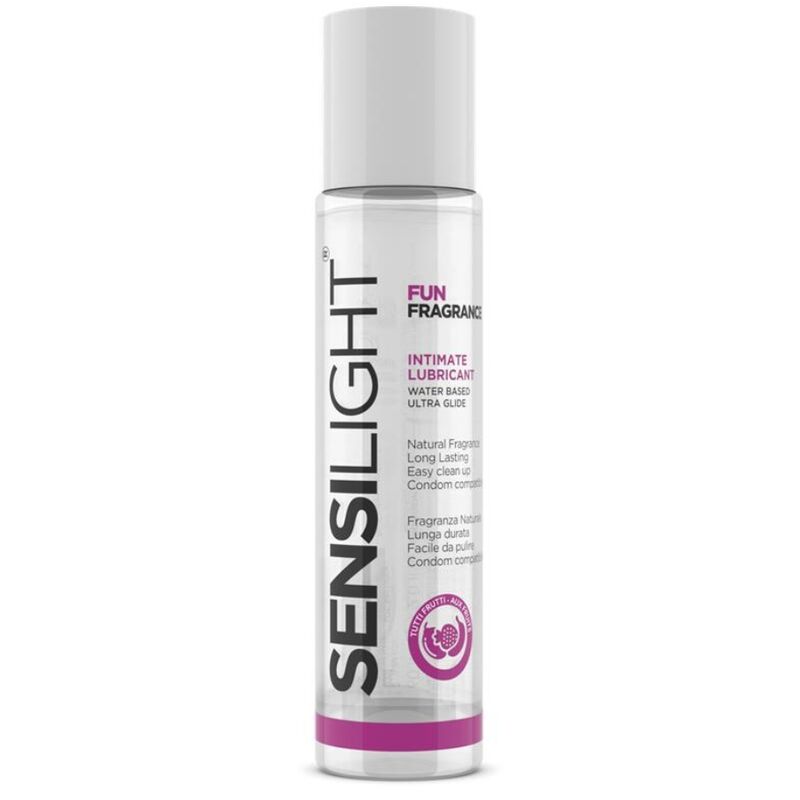 Intimateline - Lubrifiant Aromatisé Tutti Fruti Sensilight à base d’eau - 60 ml