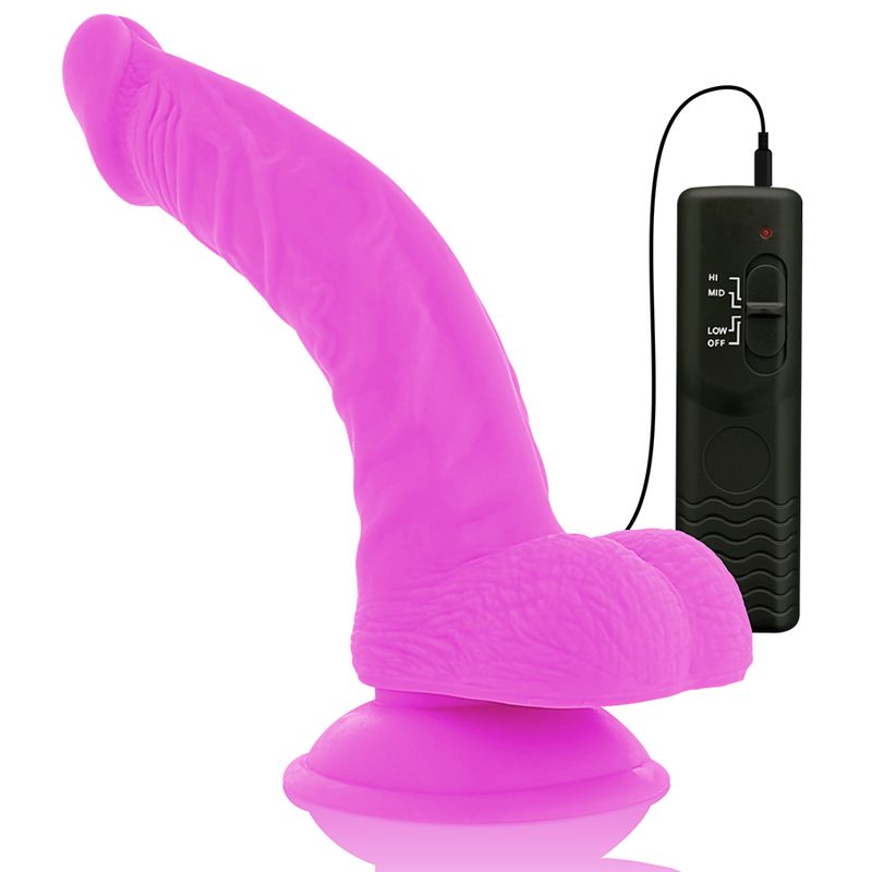 Gode Vibrant Diversia Flexible Violet 21,5cm - Diversia