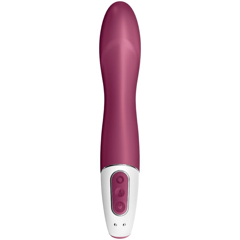 Vibromasseur Chauffant Big Heat Rouge - Satisfyer