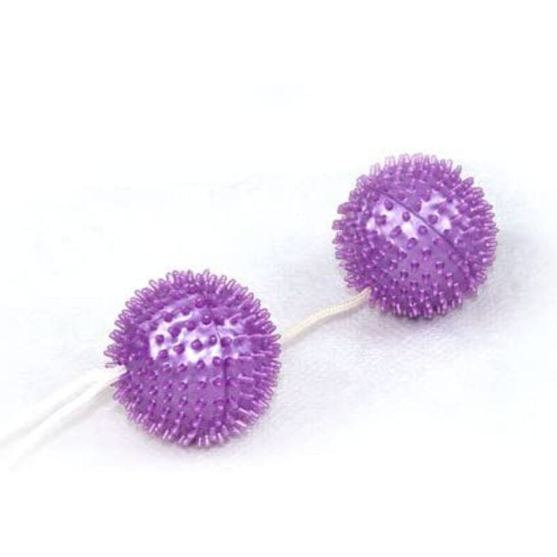 Baile - Boules Anales avec Picots 3,6 cm - Violet