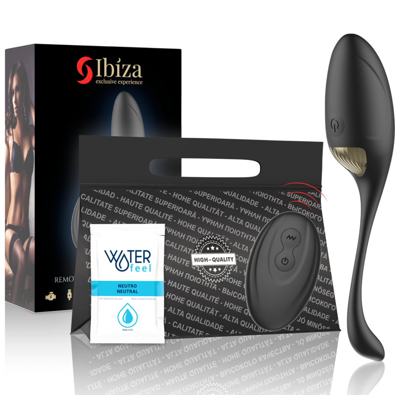 Oeuf Vibrant Télécommandé Ibiza Doré - Ibiza