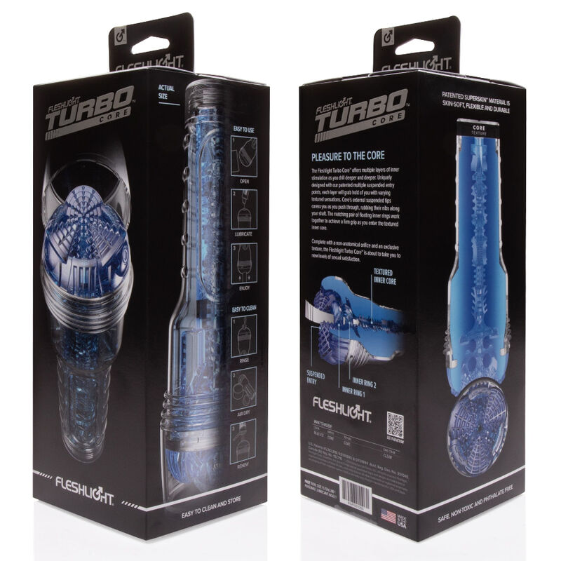 Masturbateur Turbo Core Blue Ice - Fleshlight