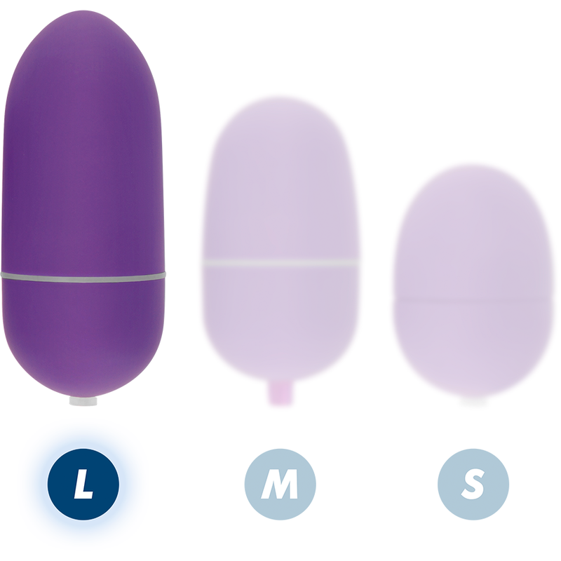 Online – Oeuf Vibrant avec Télécommande Taille L – Lilas