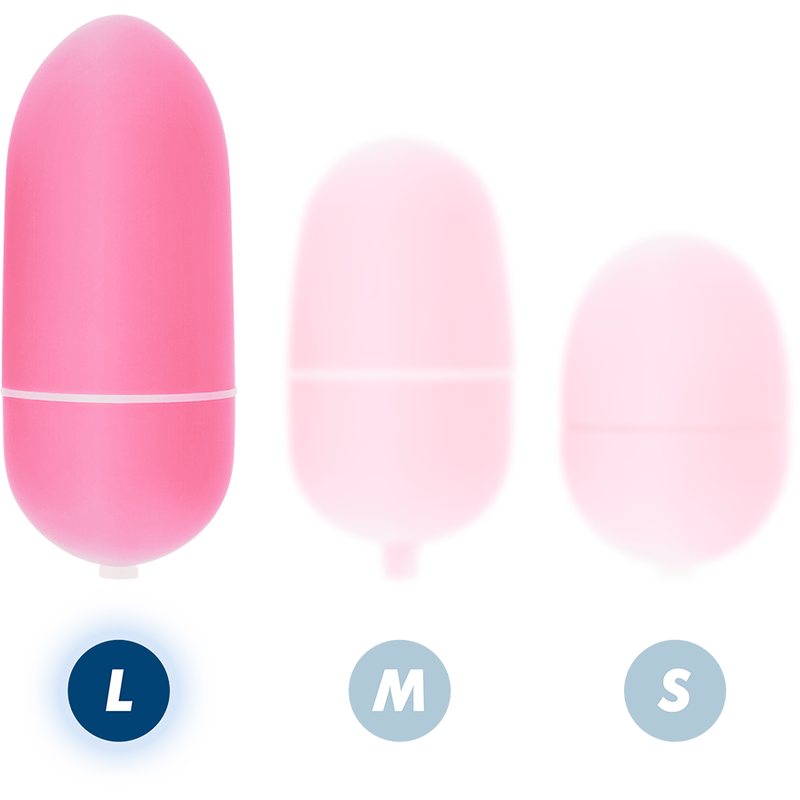 Online – Oeuf Vibrant avec Télécommande Taille L – Rose