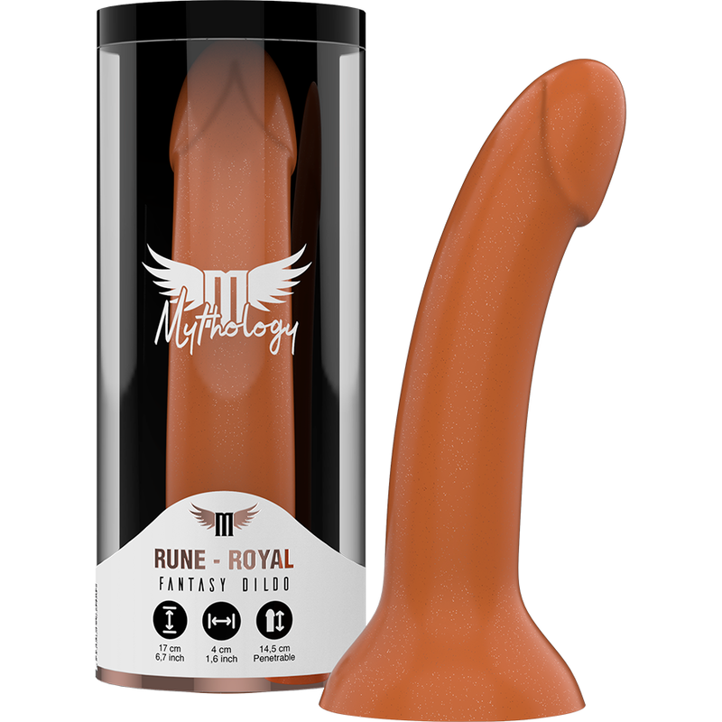 Gode Mythology Rune Royal Taille M Doré - Mythology - MYTHOLOGY FANTASY DILDO