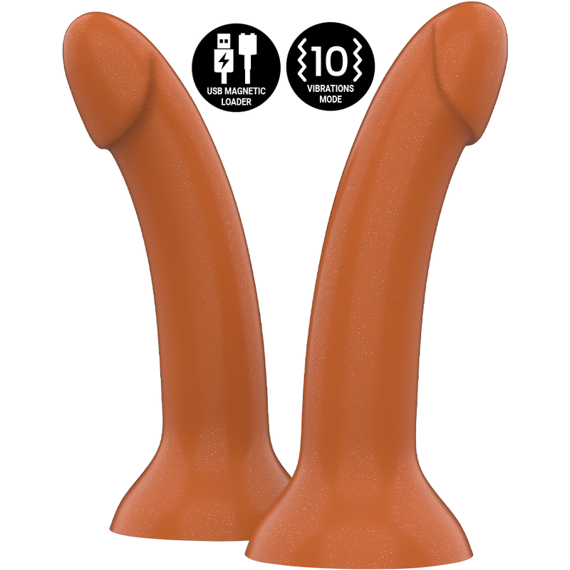 Gode Vibrant Mythology Rune Royal Taille M Doré - Watchme - MYTHOLOGY FANTASY DILDO