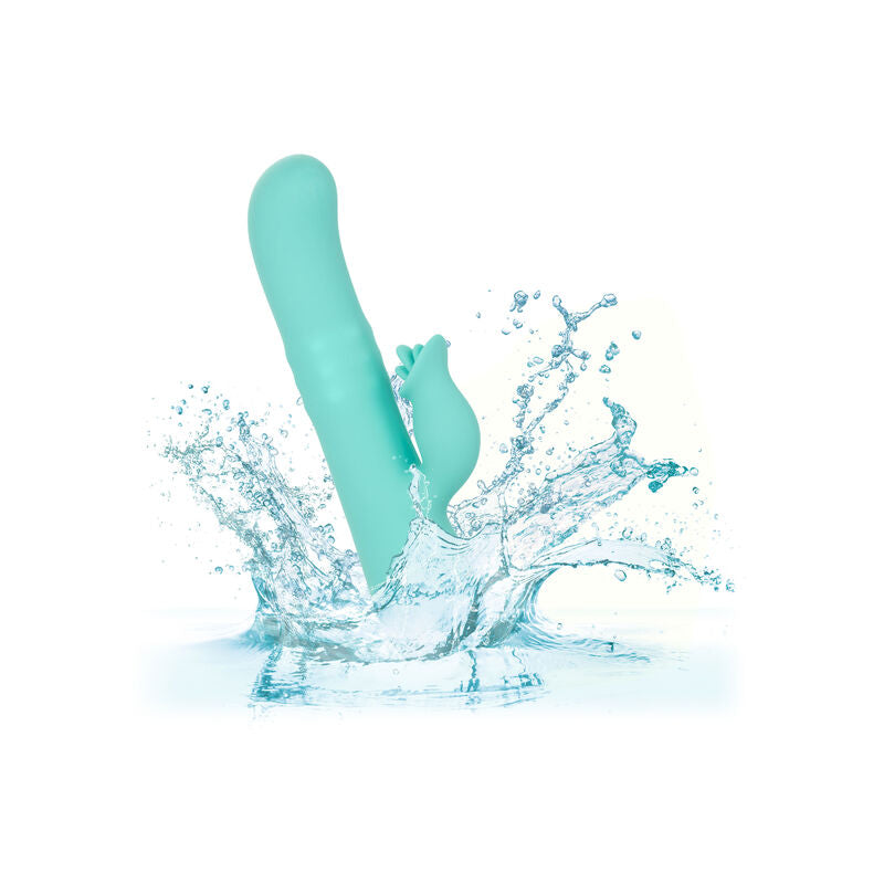 Vibromasseur Rabbit Bel Air Bombshell Vert - CalExotics