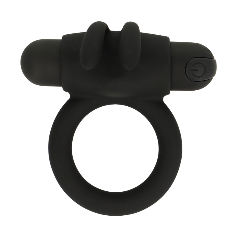 Anneau Vibrant Agron 2.0 Rechargeable - Black&Silver
