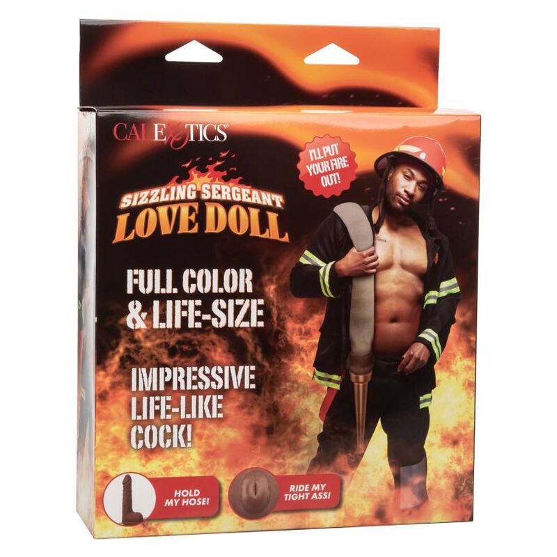 Poupée Gonflable Homme Sizzling Sergeant - CalExotics