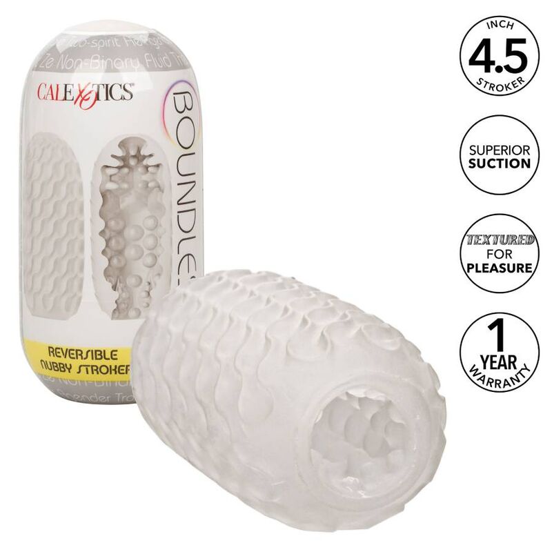 Masturbateur Stroker Nubby Réversible - CalExotics