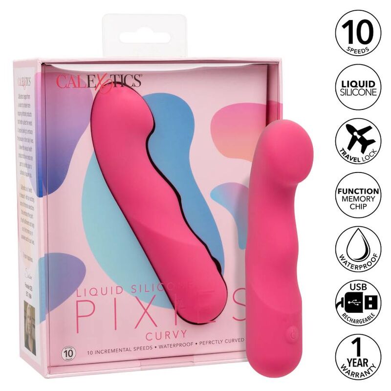 Stimulateur Pixies Curvy Rose - CalExotics