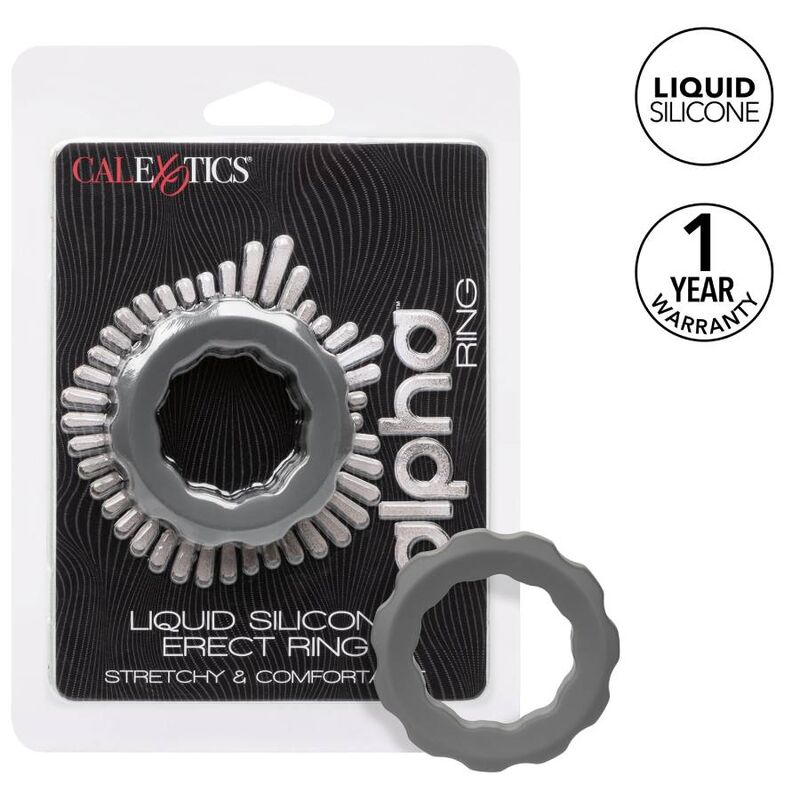 Anneau Pénien Alpha Erect Gris - CalExotics