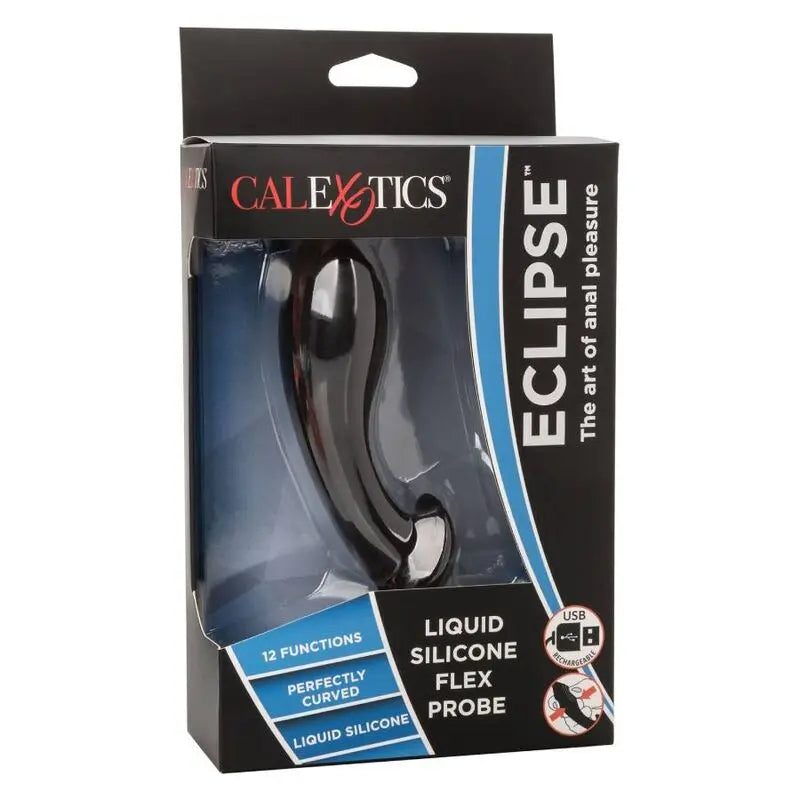 Sonde Anale Vibrante Eclipse Silicone Liquide - CalExotics