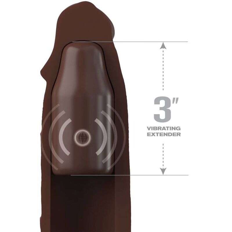 Gaine Pénienne Fantasy X-Tensions Elite Vibrante Marron - Pipedream
