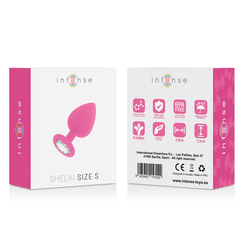 Plug Anal Shelki S Fuchsia - Intense