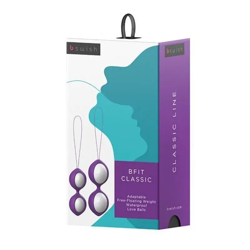 B Swish - 2 Boules de Geisha Bfit Classic - Violet