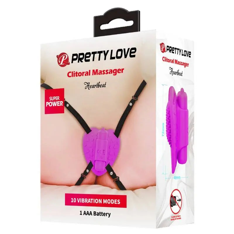 Stimulateur Clitoridien Pretty Love Heartbeat Violet - Pretty Love - PRETTY LOVE FLIRTATION