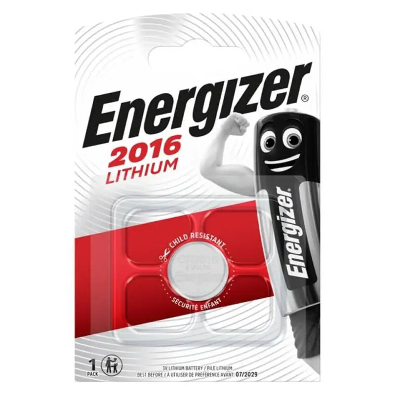 Pile Bouton Lithium CR2016 3V - Energizer