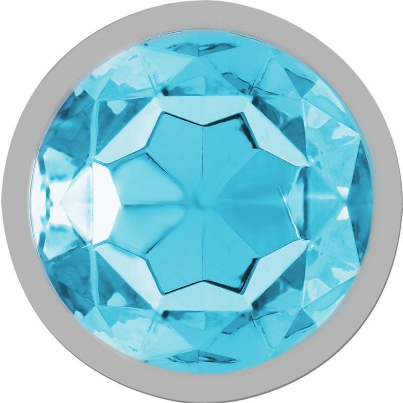 Plug Anal Intense Diamond Jewel Bleu Taille S - Intense