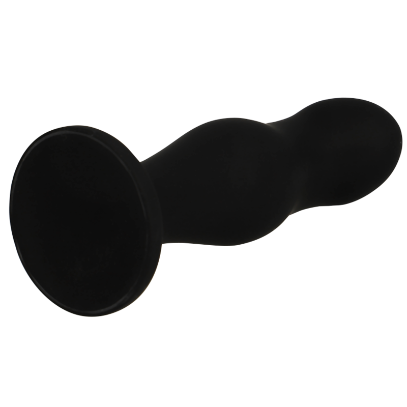 Plug Anal Sean Premium Silicone Noir - Black&Silver