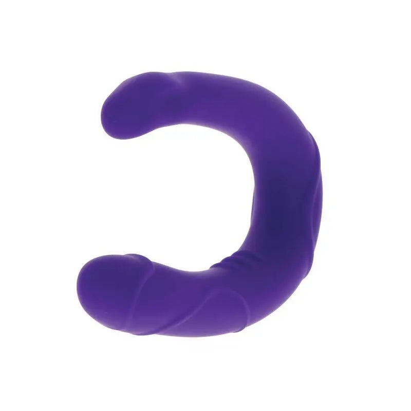 Double Gode Réaliste Get Real Forme U Violet - Get Real