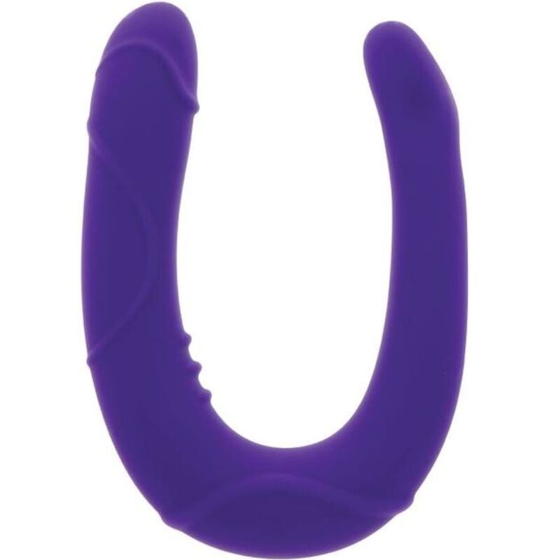 Double Gode Réaliste Get Real Forme U Violet - Get Real