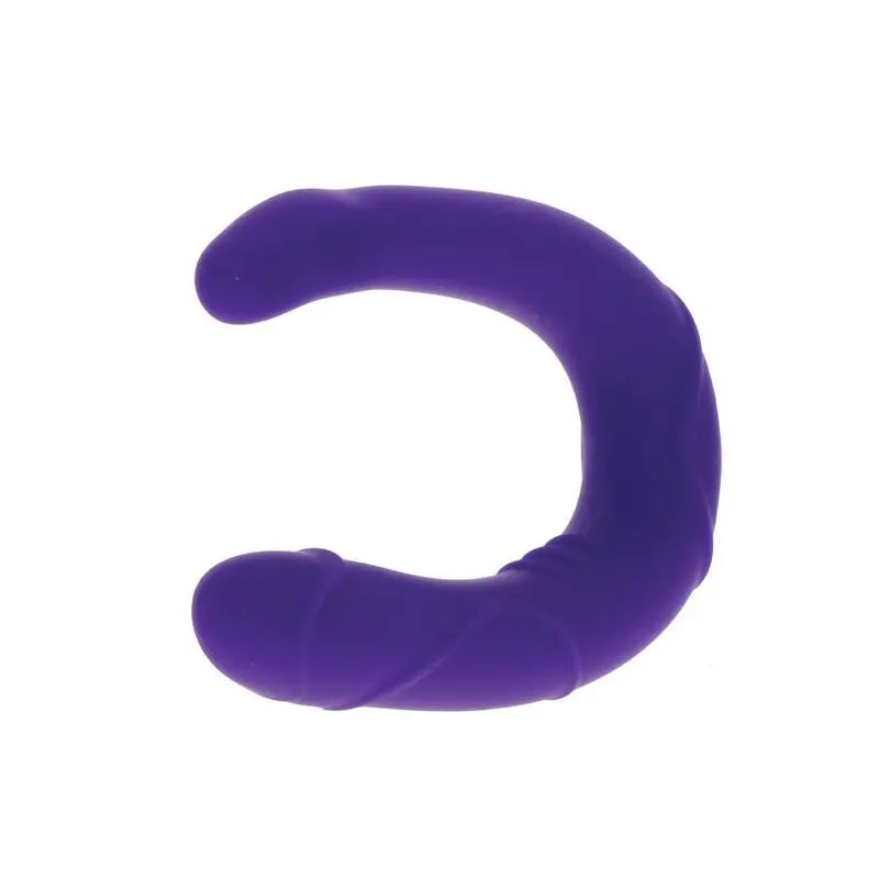 Double Gode Réaliste Get Real Forme U Violet - Get Real