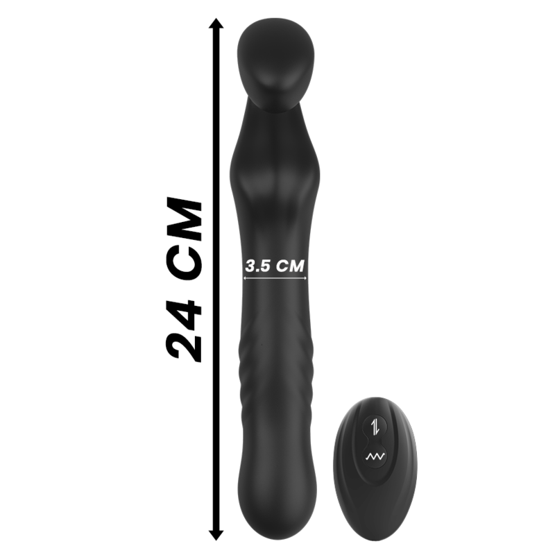 Vibrateur Strapless Télécommandé Ibiza Up & Down - Ibiza