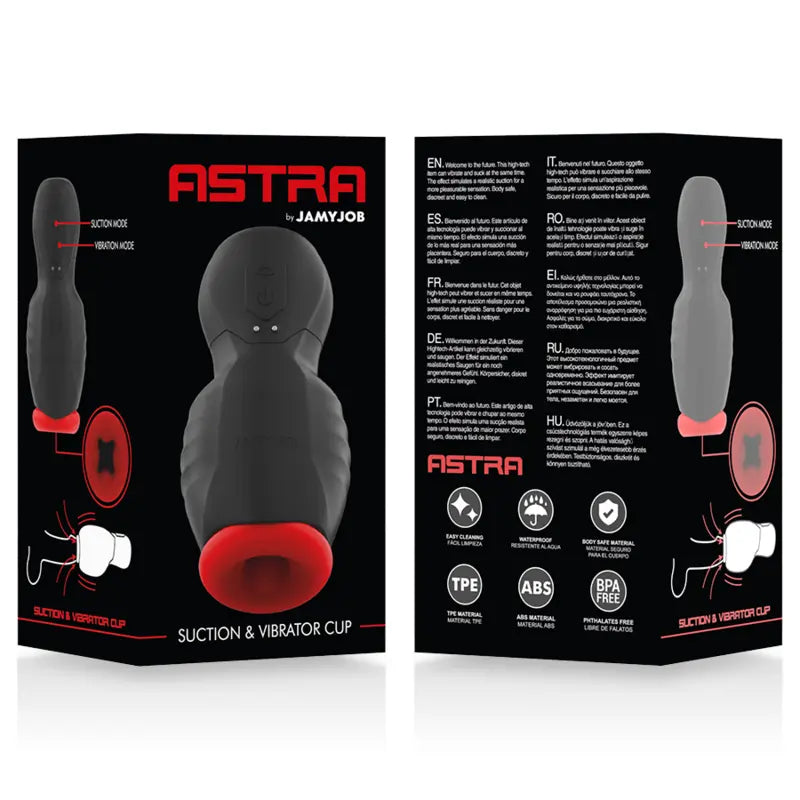 Masturbateur Vibrant Jamyjob Astra Aspiration Extrême