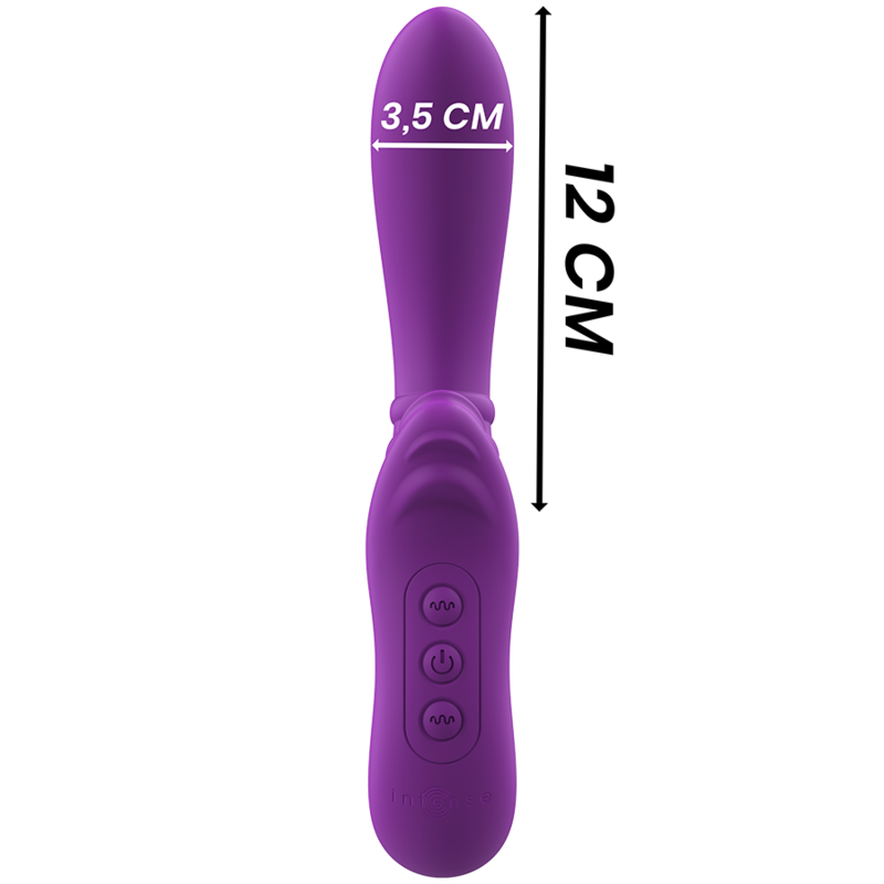 Vibrateur Clitoridien Intense Harry avec Langue Violet - Intense