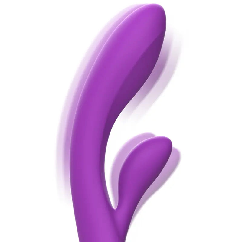 Vibromasseur Rabbit Luigi Double Stimulation Violet - Intense