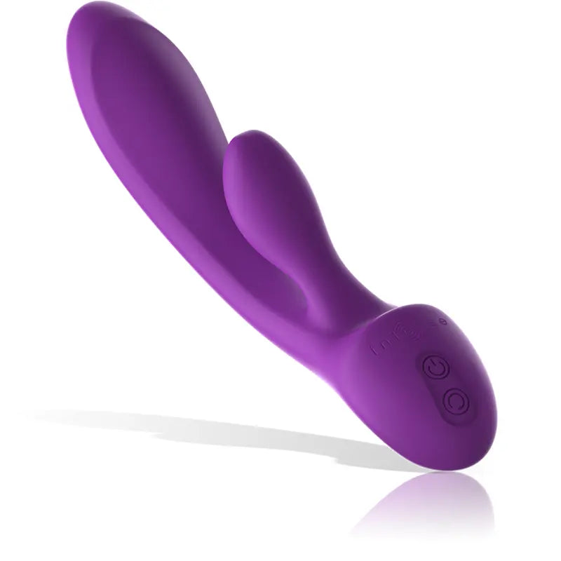 Vibromasseur Rabbit Luigi Double Stimulation Violet - Intense