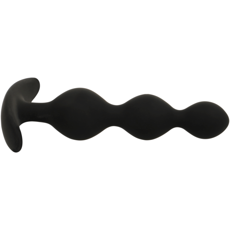 Chapelet Anal Black&Silver Rupert 10 cm - Black&Silver