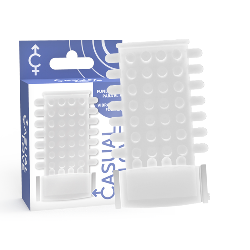 Anneau Vibrant Casual Love Transparent - Casual Love