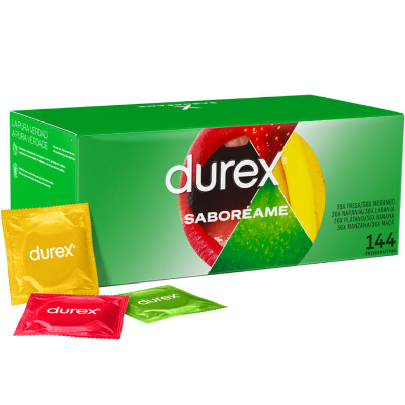 Préservatifs Durex Pleasure Fruits Saveurs Fruités - Durex