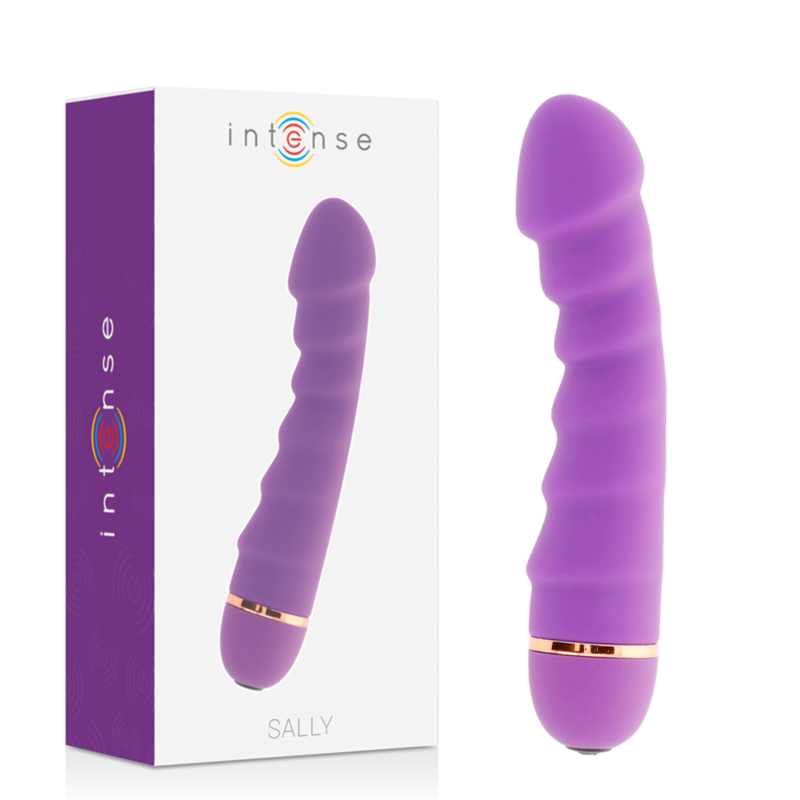 Vibromasseur Sally 20 Vitesses Silicone Lilas - Intense